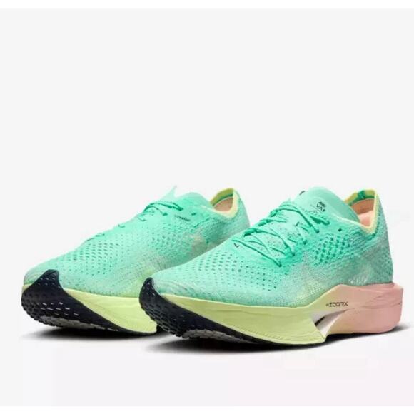 Zoomx Vaporfly NEXT% 3 Women's Size 6 Mint Foam/Sail-Sunset Tint HQ3505-379 - Picture 1 of 9